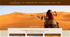 Desktop Screenshot of marrakech-select.com